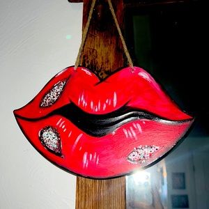 Hand Painted Lips